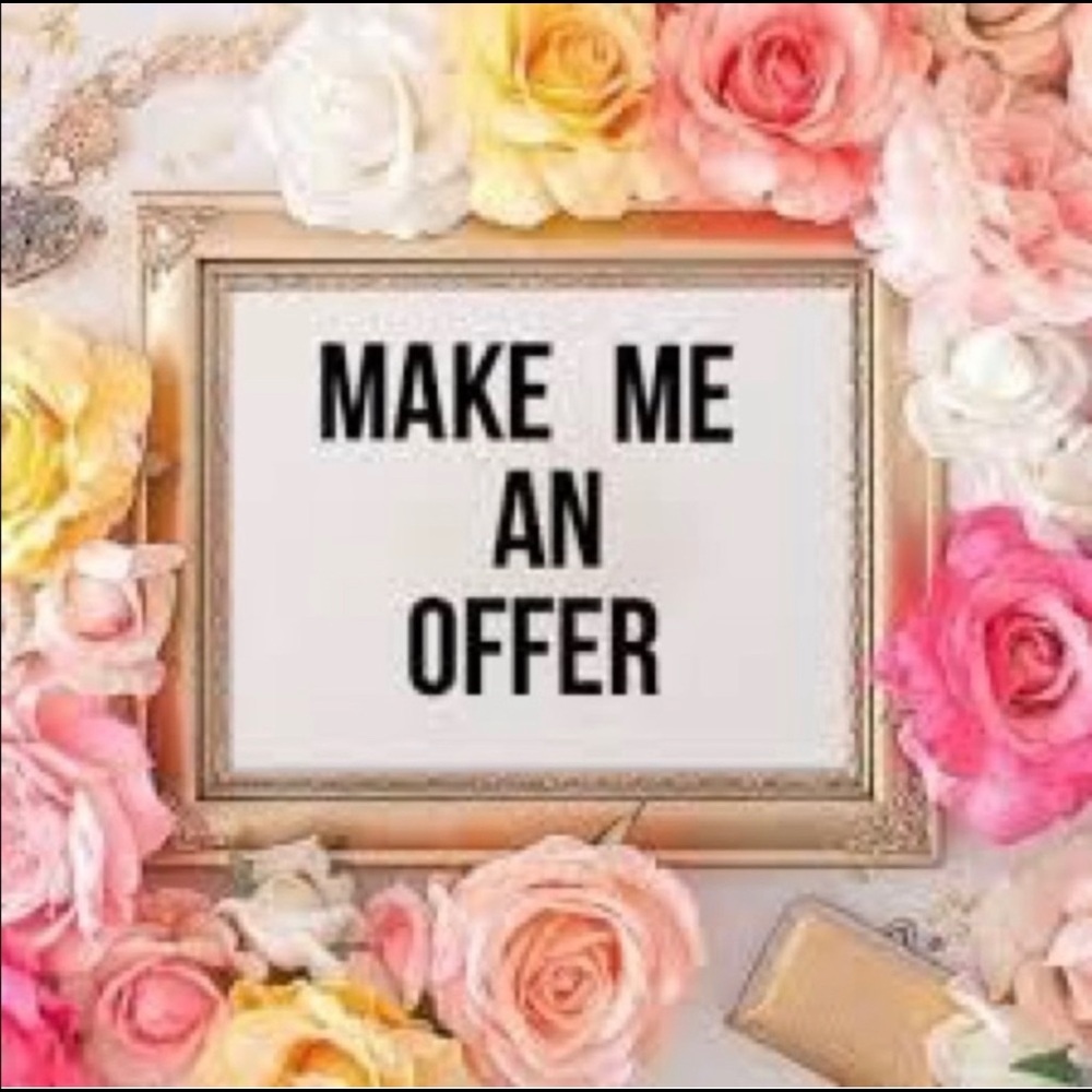 All Reasonable offers are welcomed